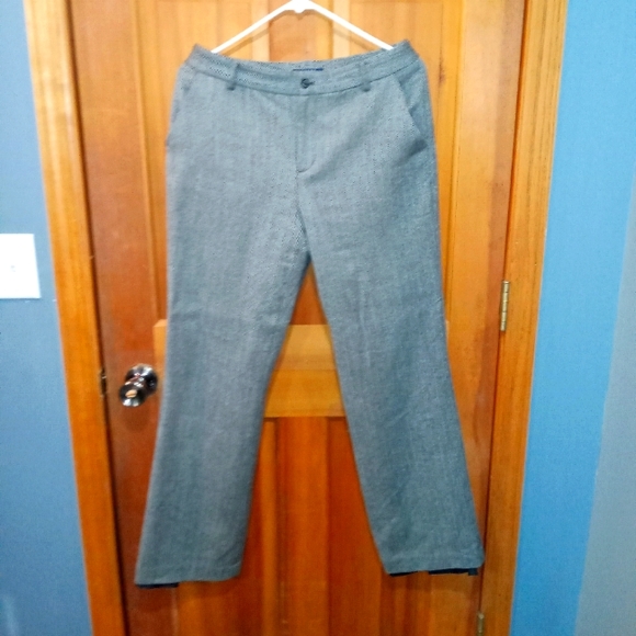Chaps 100% wool dress pants herringbone size 6 - Picture 1 of 3